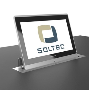 Фото: Выдвижной экран Soltec SRET156G-10