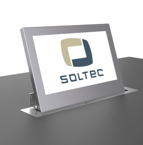 Фото: Выдвижной экран Soltec SRET156L-10