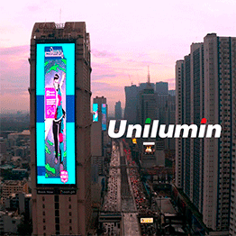 Самый большой уличный LED экран на Филиппинах от Unilumin
