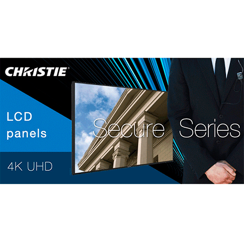 Новые дисплеи Christie Secure Series