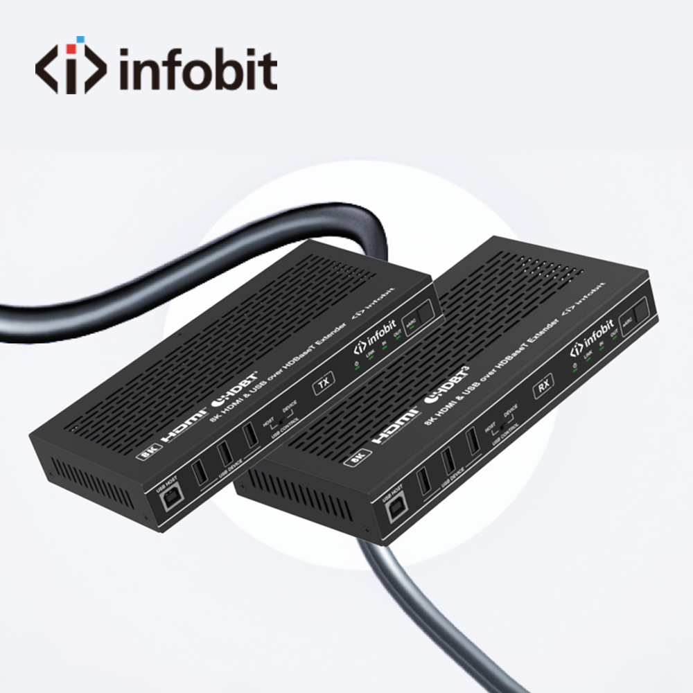 Infobit. Удлинитель HDBaseT — iTrans E90U8K