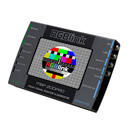Новое устройство для анализа сигнала и генерации тестовых изображений от RGBlink